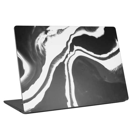 Black Marble Ink Universal Laptop 15in (12.2 x 8.8in) Skin